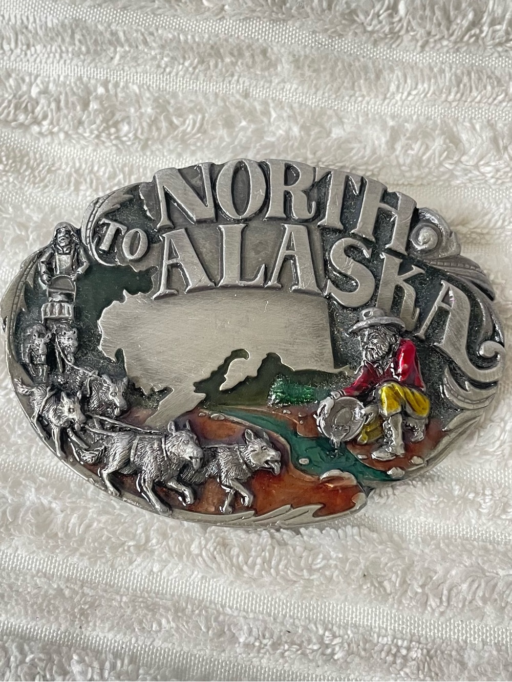 1984 Siskiyou North to Alaska Belt Buckle